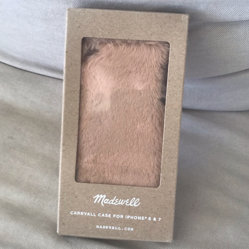 Madewell Faux-mink case for iPhone 7